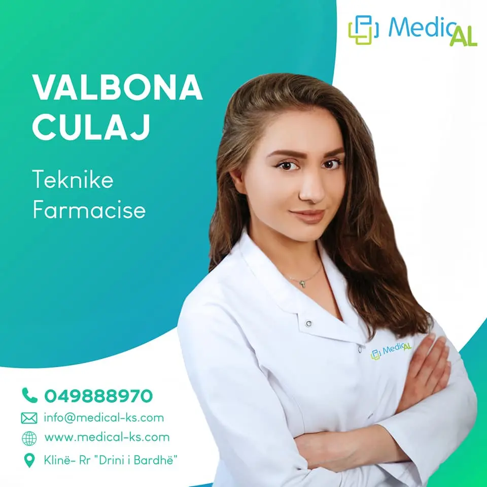 Valbona Culaj, Teknike e Farmacisë