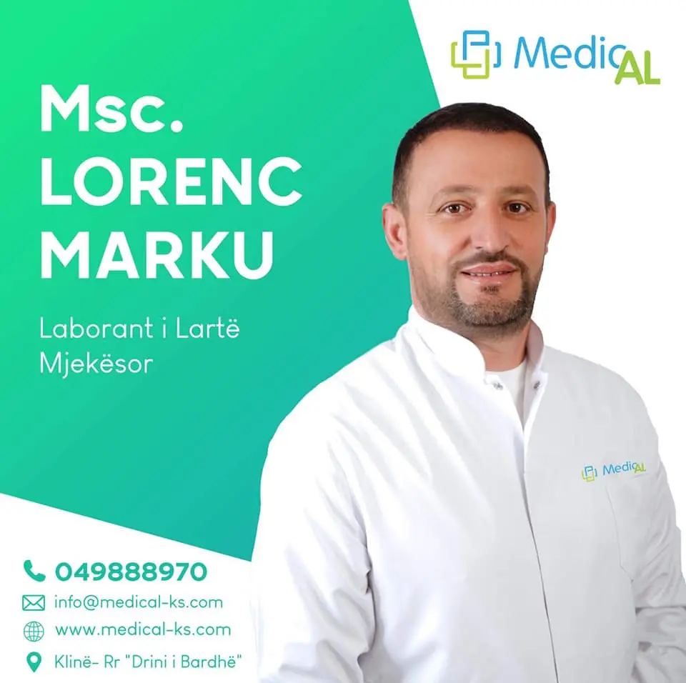 Msc. Lorenc Marku, Laborant i larte i mjekesor